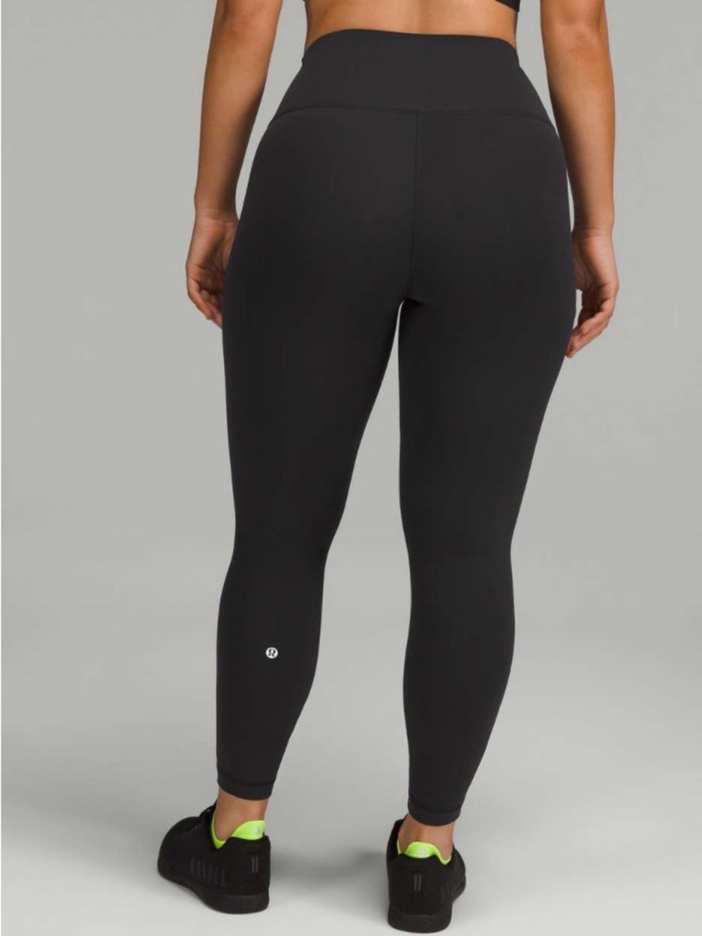 Lululemon Wunder Train Contour Fit High Rise Tight 25” Black Size 8